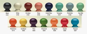 Fiesta dinnerware color options