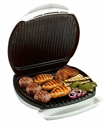 Wolfgang Puck Indoor Reversible Electric Grill Griddle 