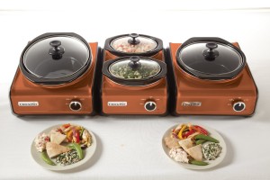 Crock-Pot Hook Up series buffet servers - you can mix and match the pieces you want to hook to each other!